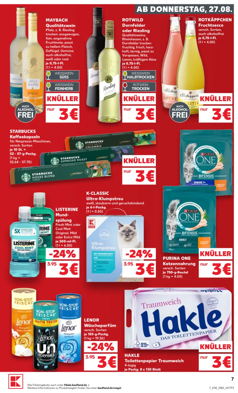 Kaufland Prospekt vom 27.08.2026, Seite 7