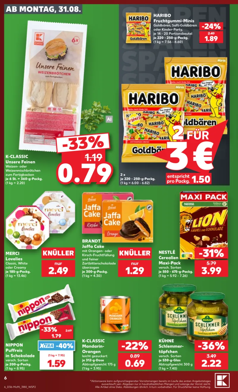 Kaufland Prospekt vom 31.08.2026, Seite 6