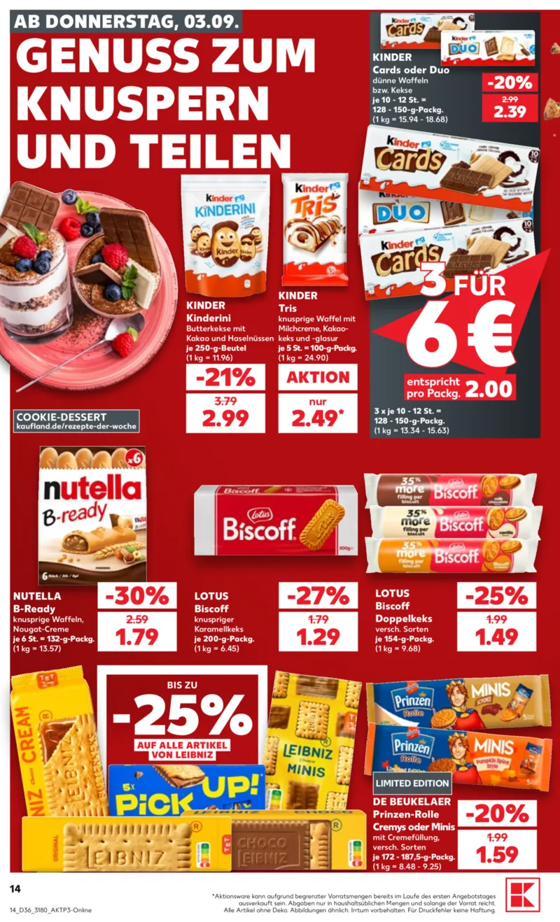 Kaufland Prospekt vom 03.09.2026, Seite 14