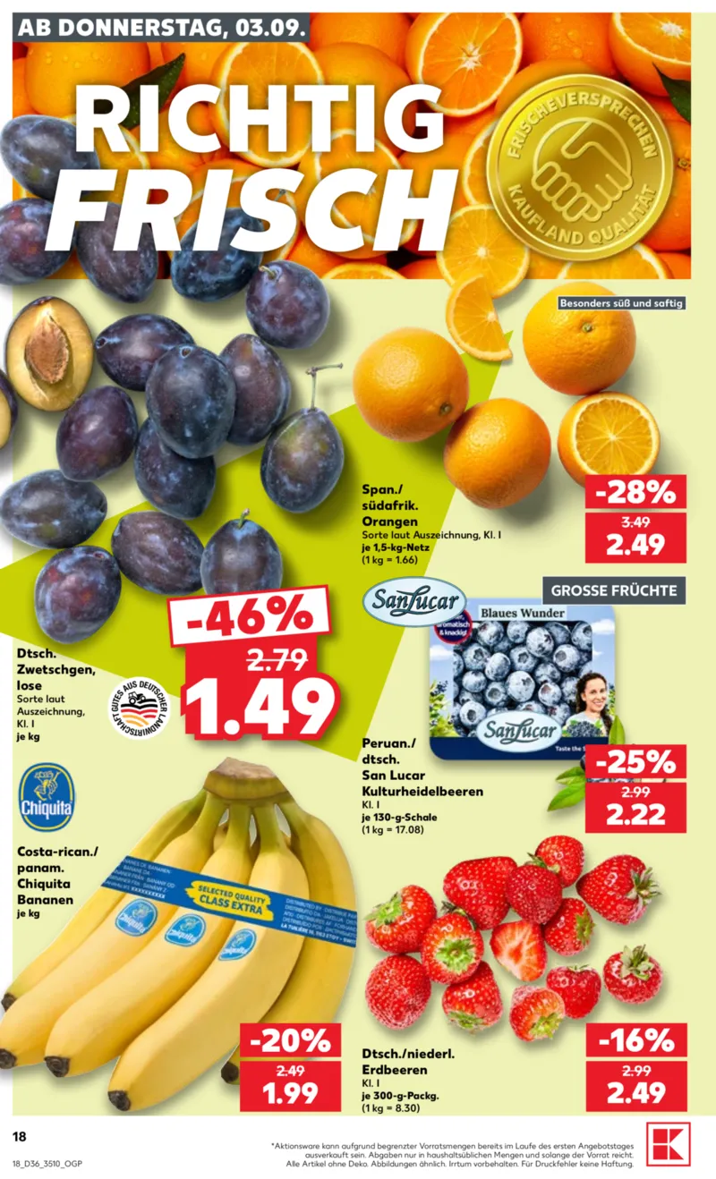 Kaufland Prospekt vom 03.09.2026, Seite 18
