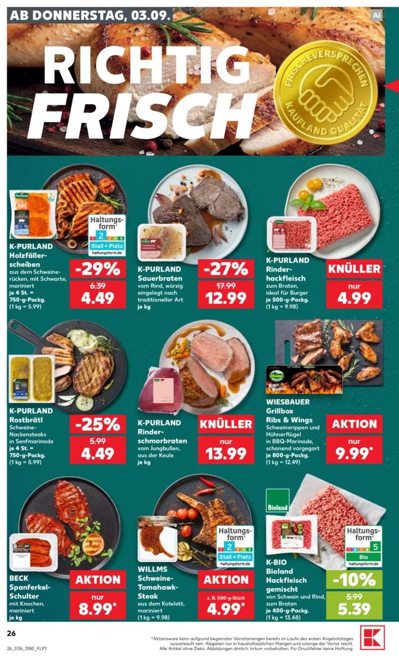 Kaufland Prospekt vom 03.09.2026, Seite 26