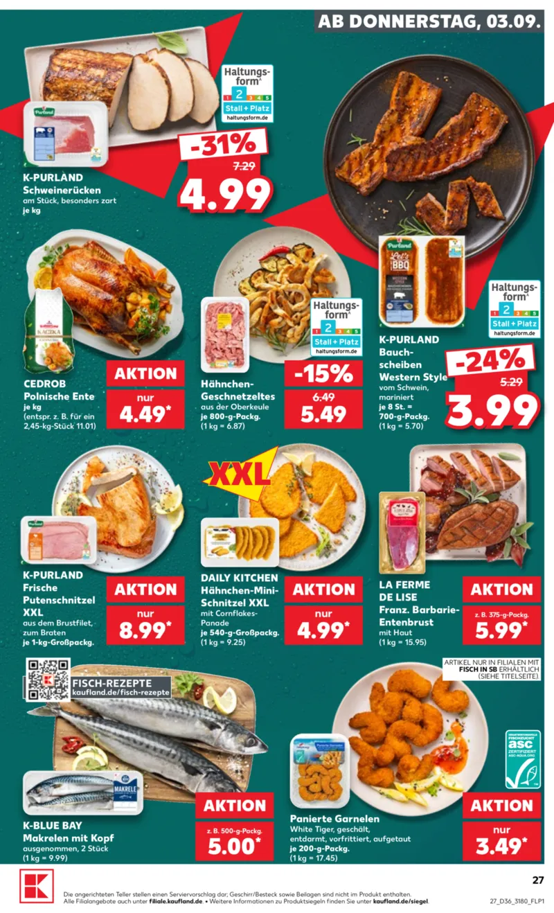 Kaufland Prospekt vom 03.09.2026, Seite 27