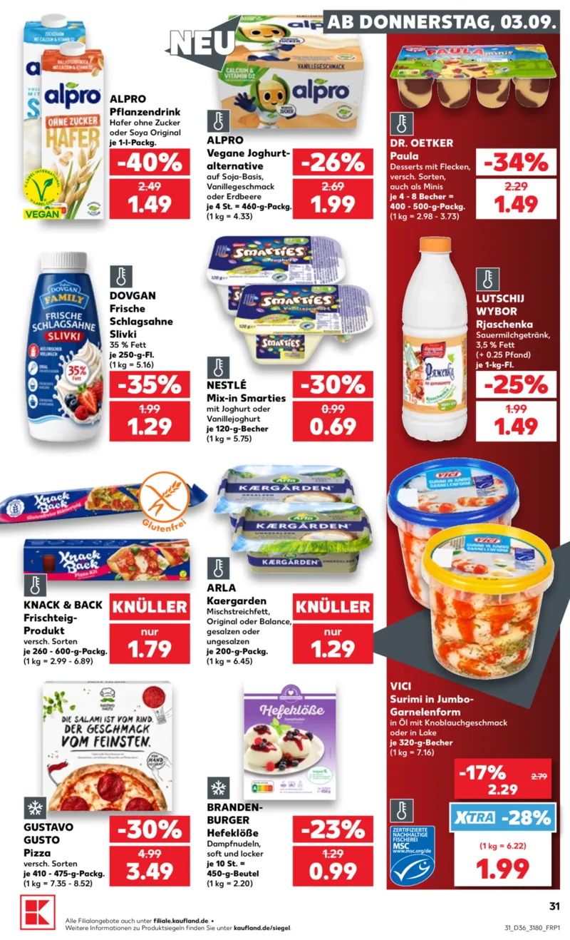Kaufland Prospekt vom 03.09.2026, Seite 31