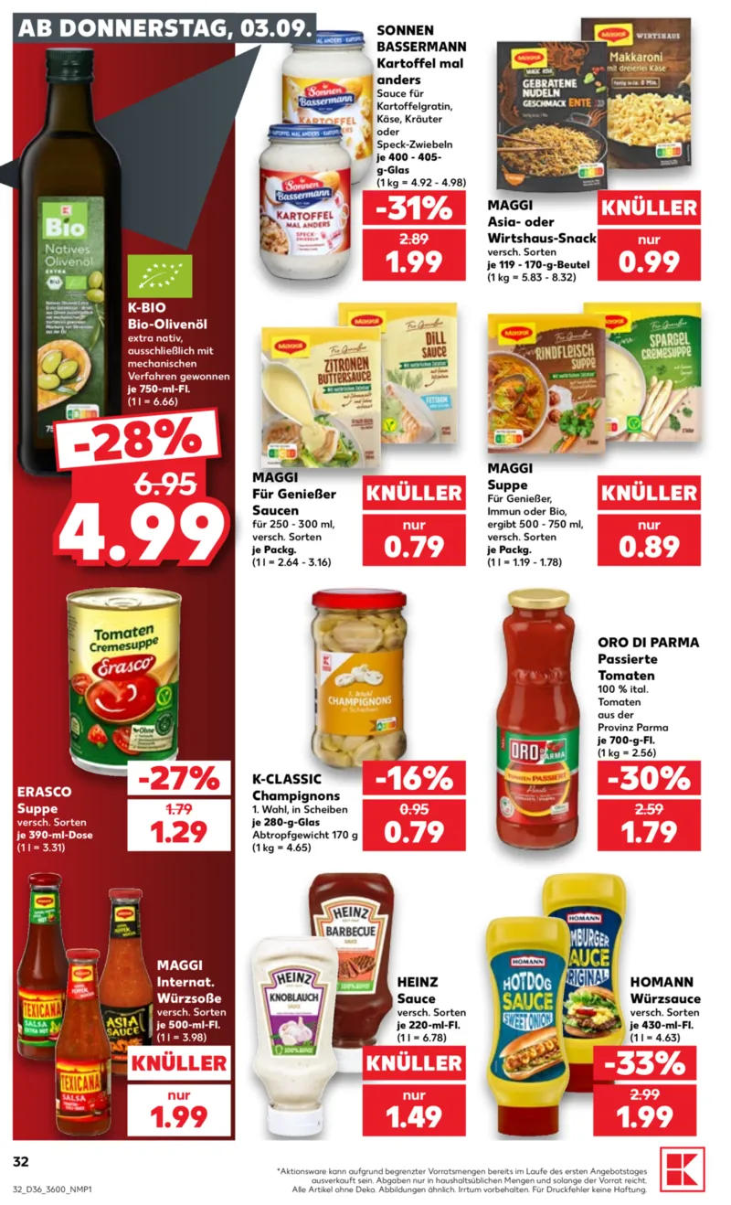 Kaufland Prospekt vom 03.09.2026, Seite 32