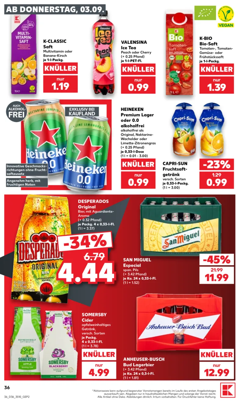 Kaufland Prospekt vom 03.09.2026, Seite 36