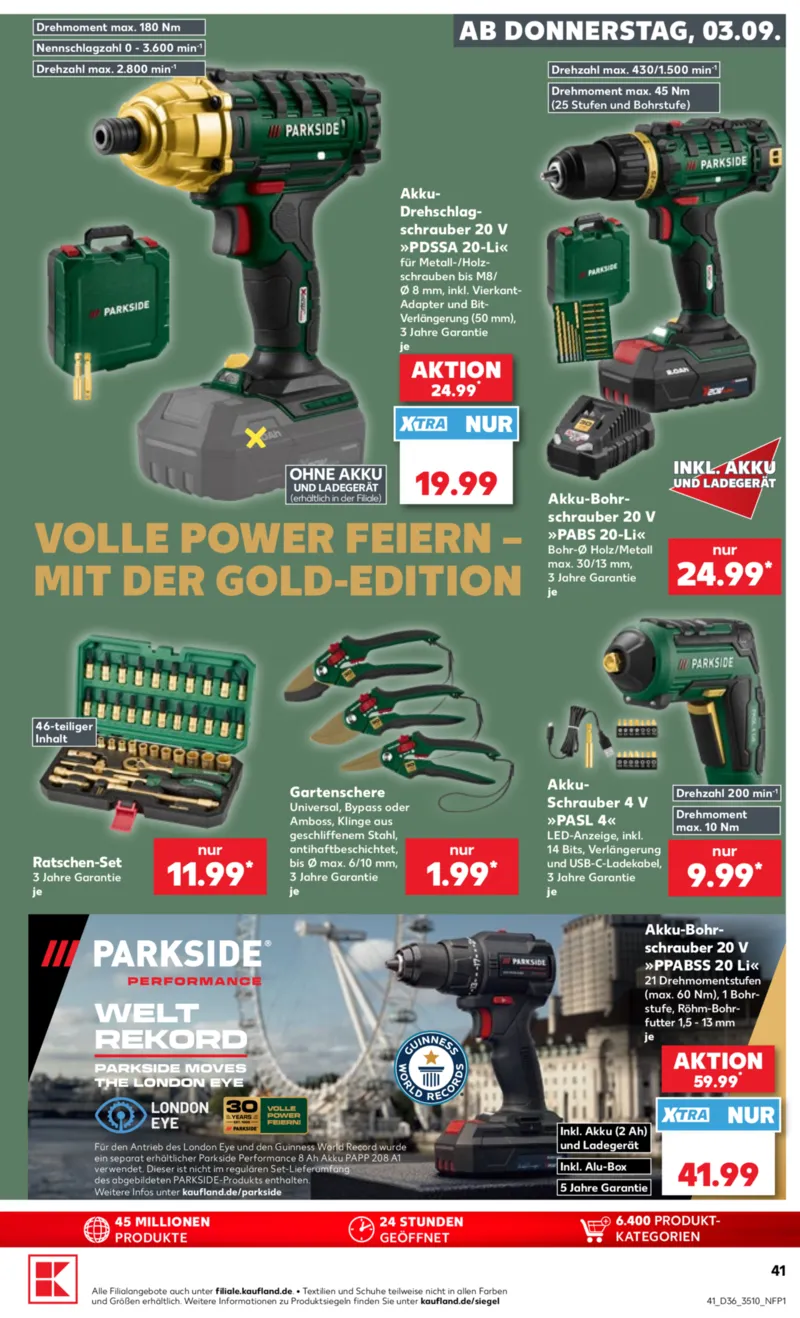 Kaufland Prospekt vom 03.09.2026, Seite 41