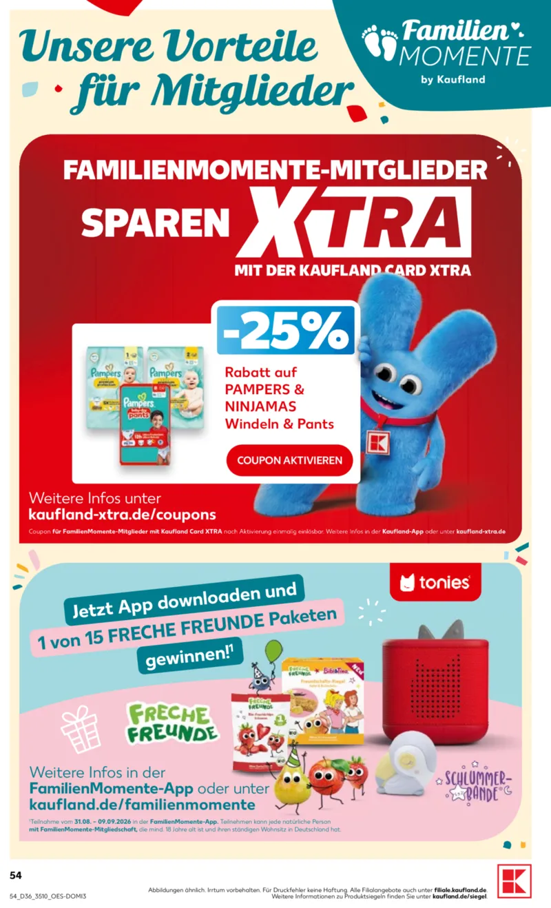 Kaufland Prospekt vom 03.09.2026, Seite 54
