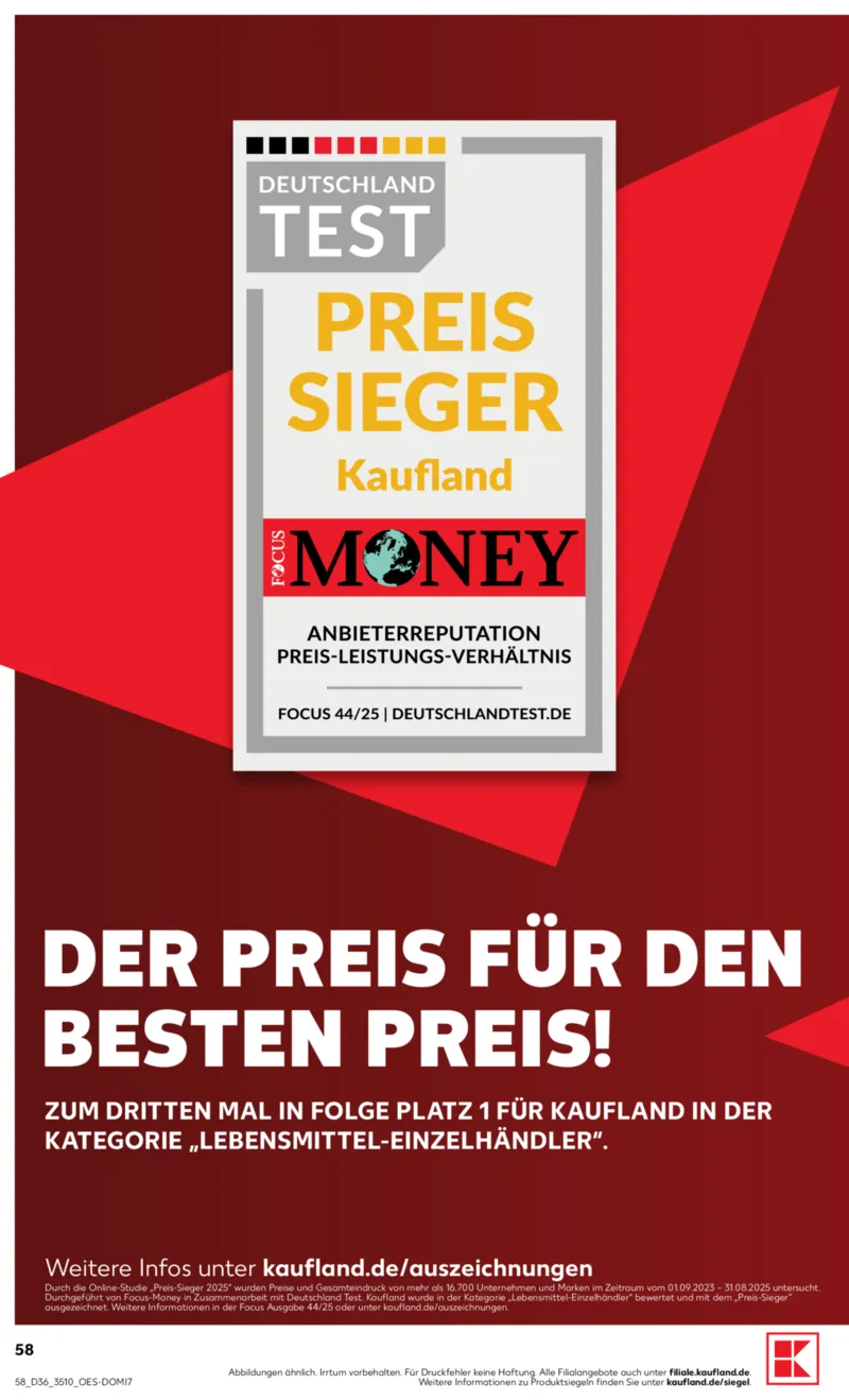 Kaufland Prospekt vom 03.09.2026, Seite 58