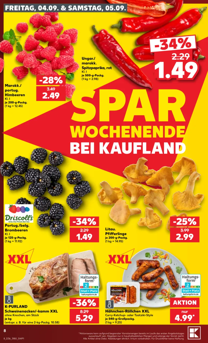Kaufland Prospekt vom 03.09.2026, Seite 8