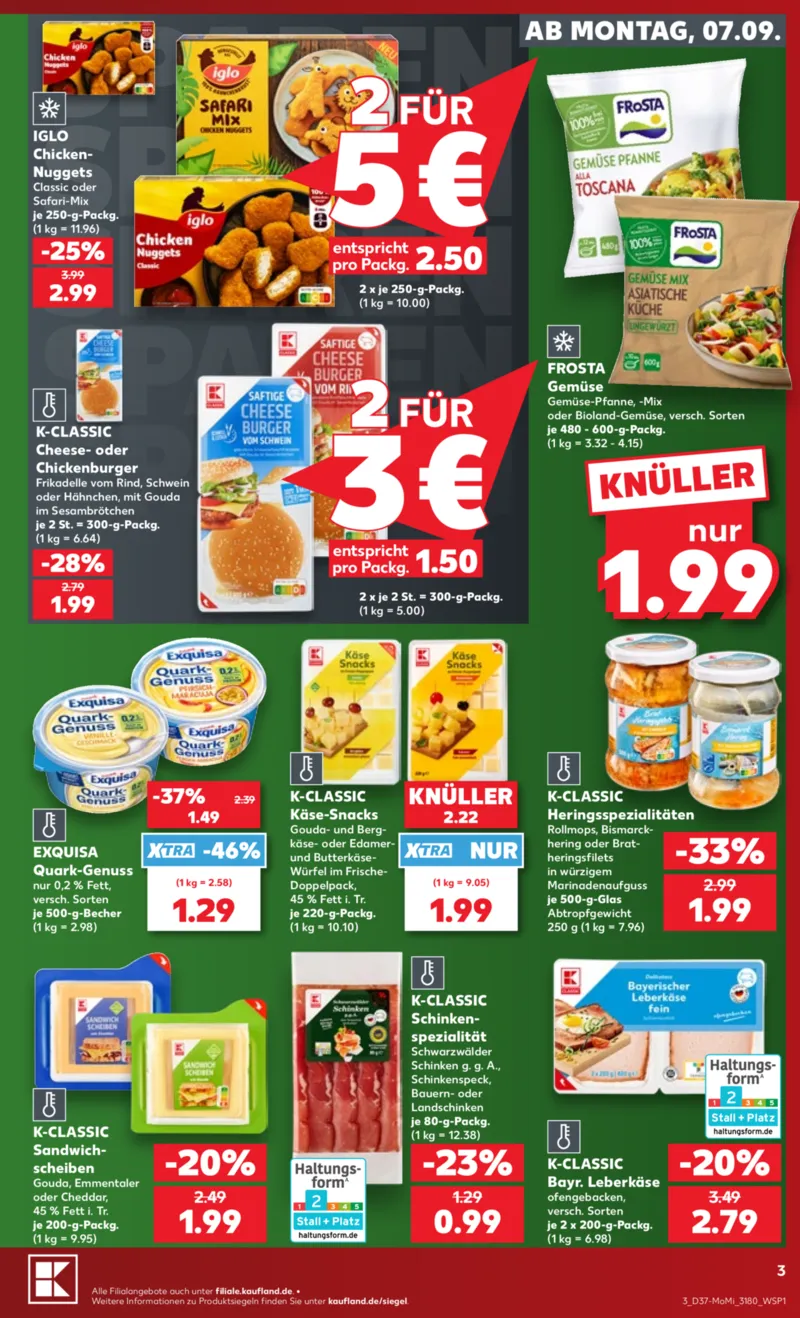 Kaufland Prospekt vom 07.09.2026, Seite 3