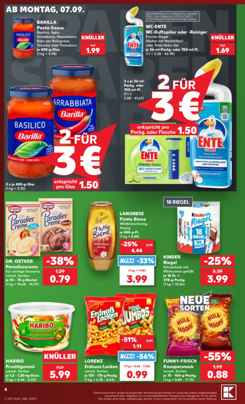 Kaufland Prospekt vom 07.09.2026, Seite 4