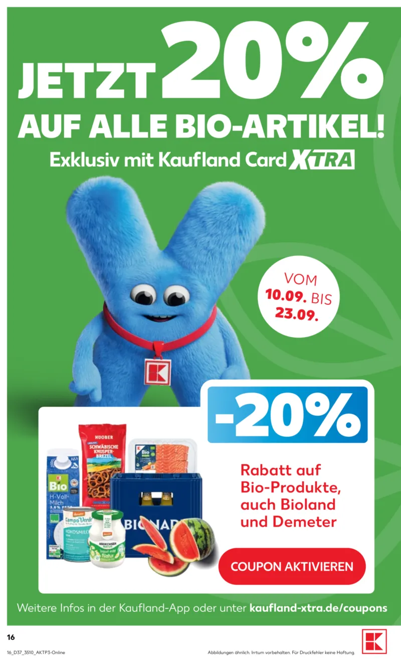 Kaufland Prospekt vom 10.09.2026, Seite 16