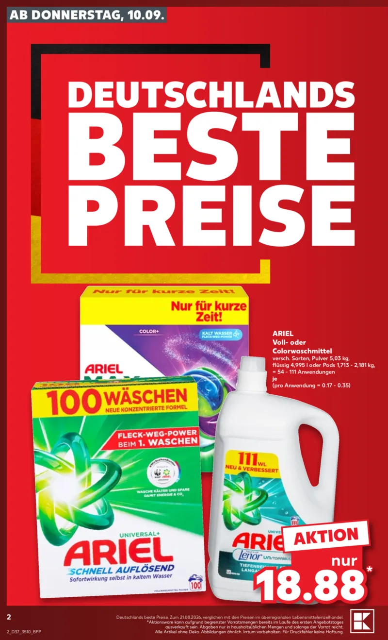 Kaufland Prospekt vom 10.09.2026, Seite 2