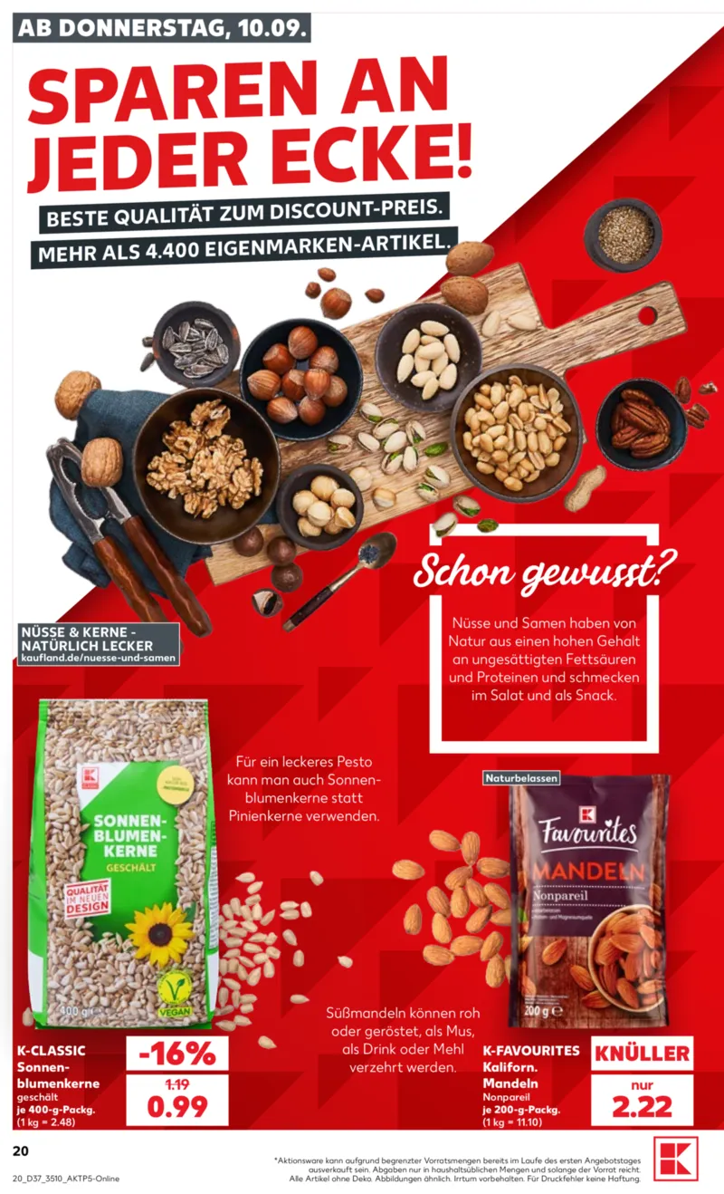 Kaufland Prospekt vom 10.09.2026, Seite 20