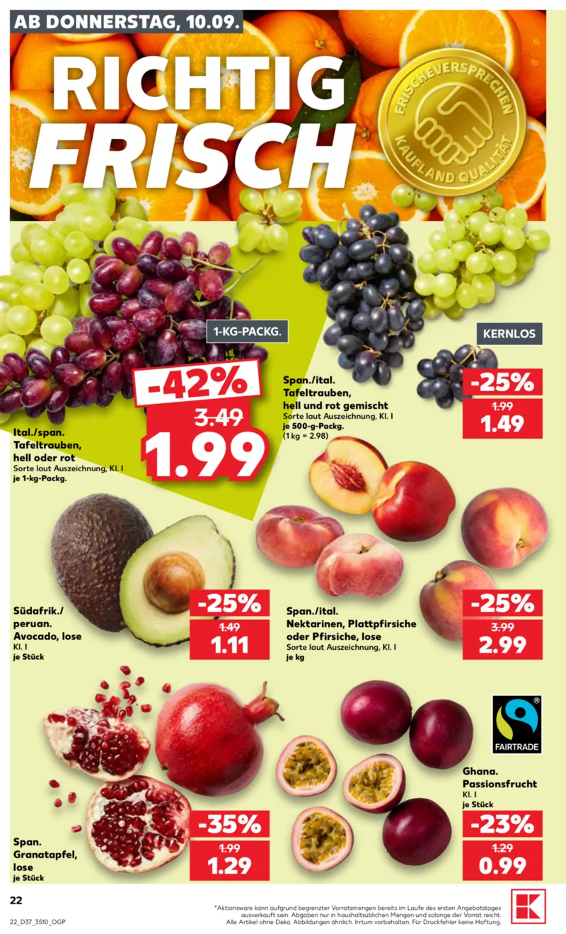Kaufland Prospekt vom 10.09.2026, Seite 22