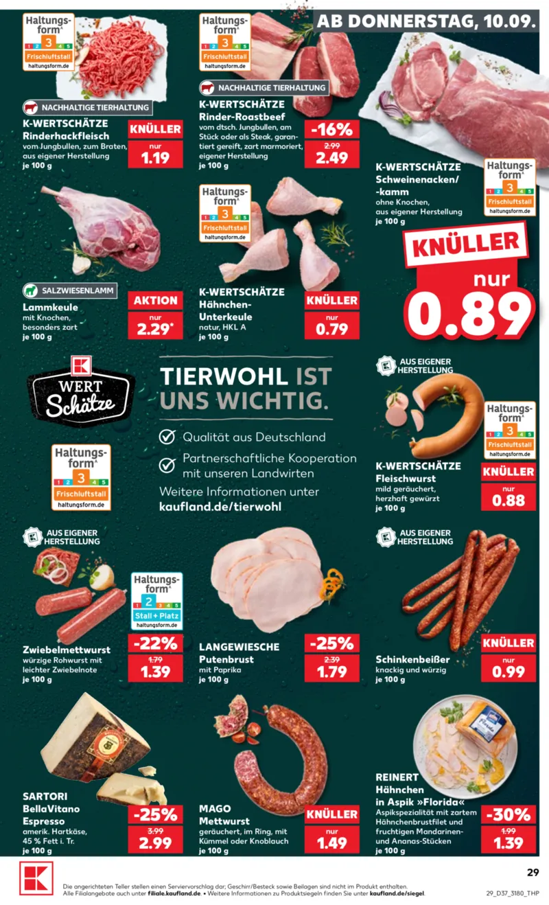 Kaufland Prospekt vom 10.09.2026, Seite 29
