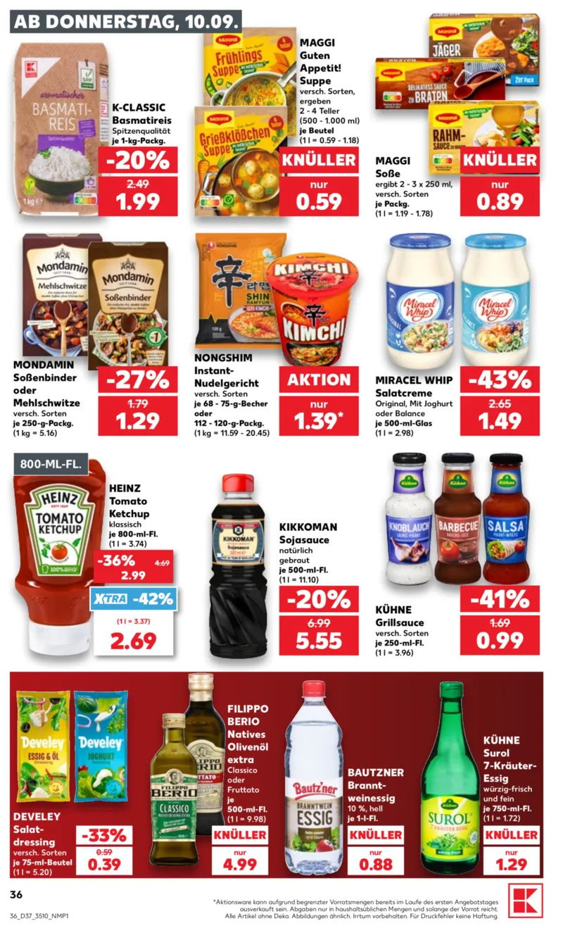 Kaufland Prospekt vom 10.09.2026, Seite 36