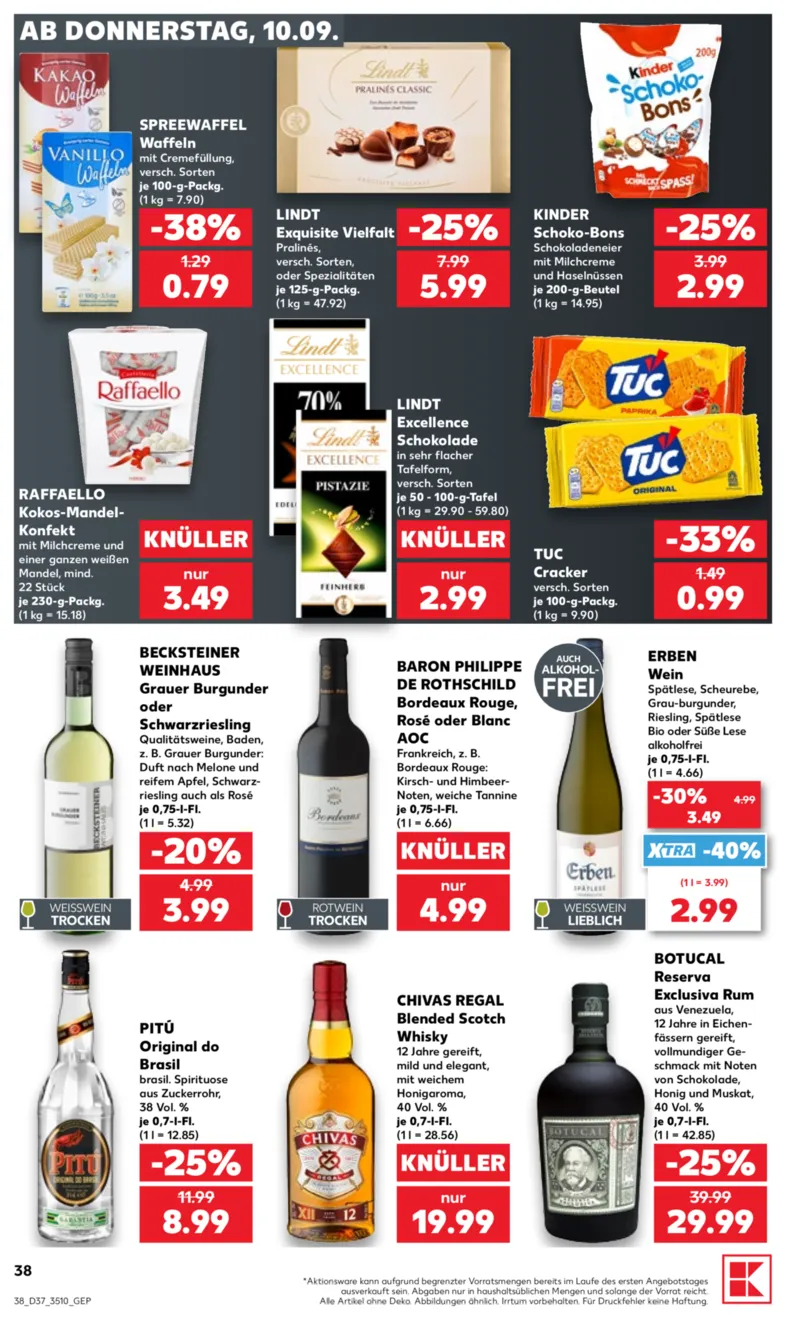 Kaufland Prospekt vom 10.09.2026, Seite 38
