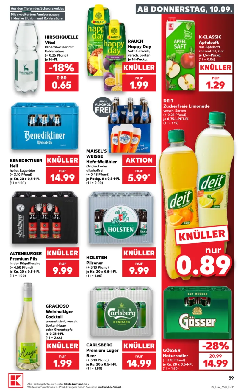 Kaufland Prospekt vom 10.09.2026, Seite 39