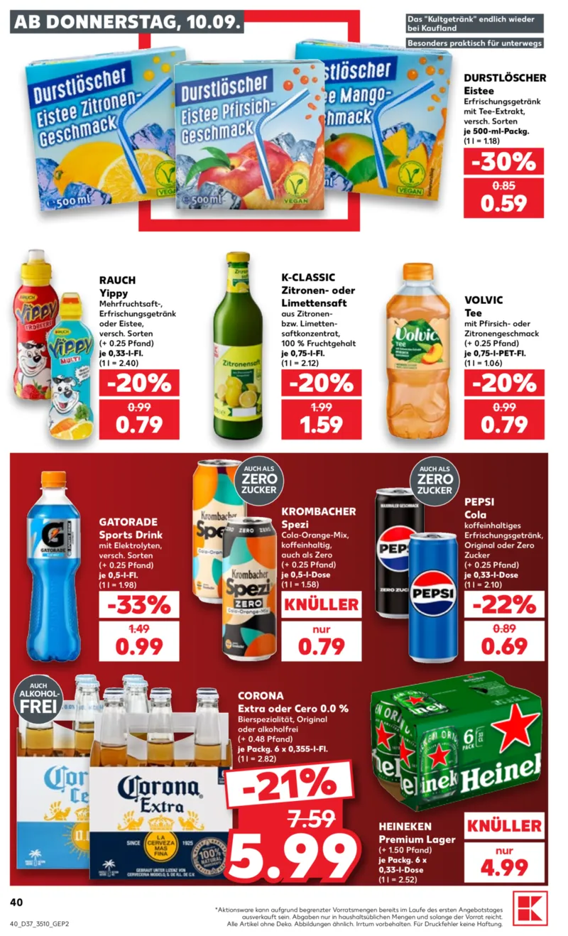 Kaufland Prospekt vom 10.09.2026, Seite 40