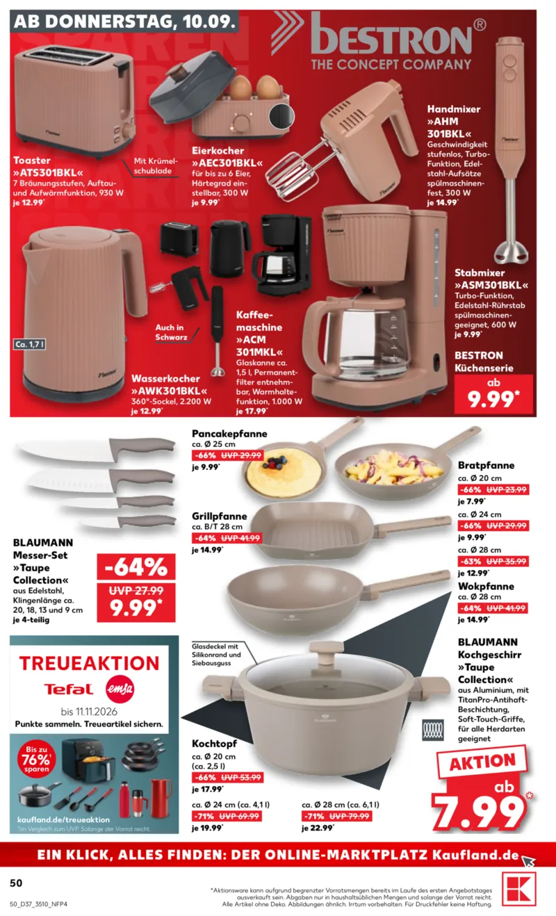 Kaufland Prospekt vom 10.09.2026, Seite 50