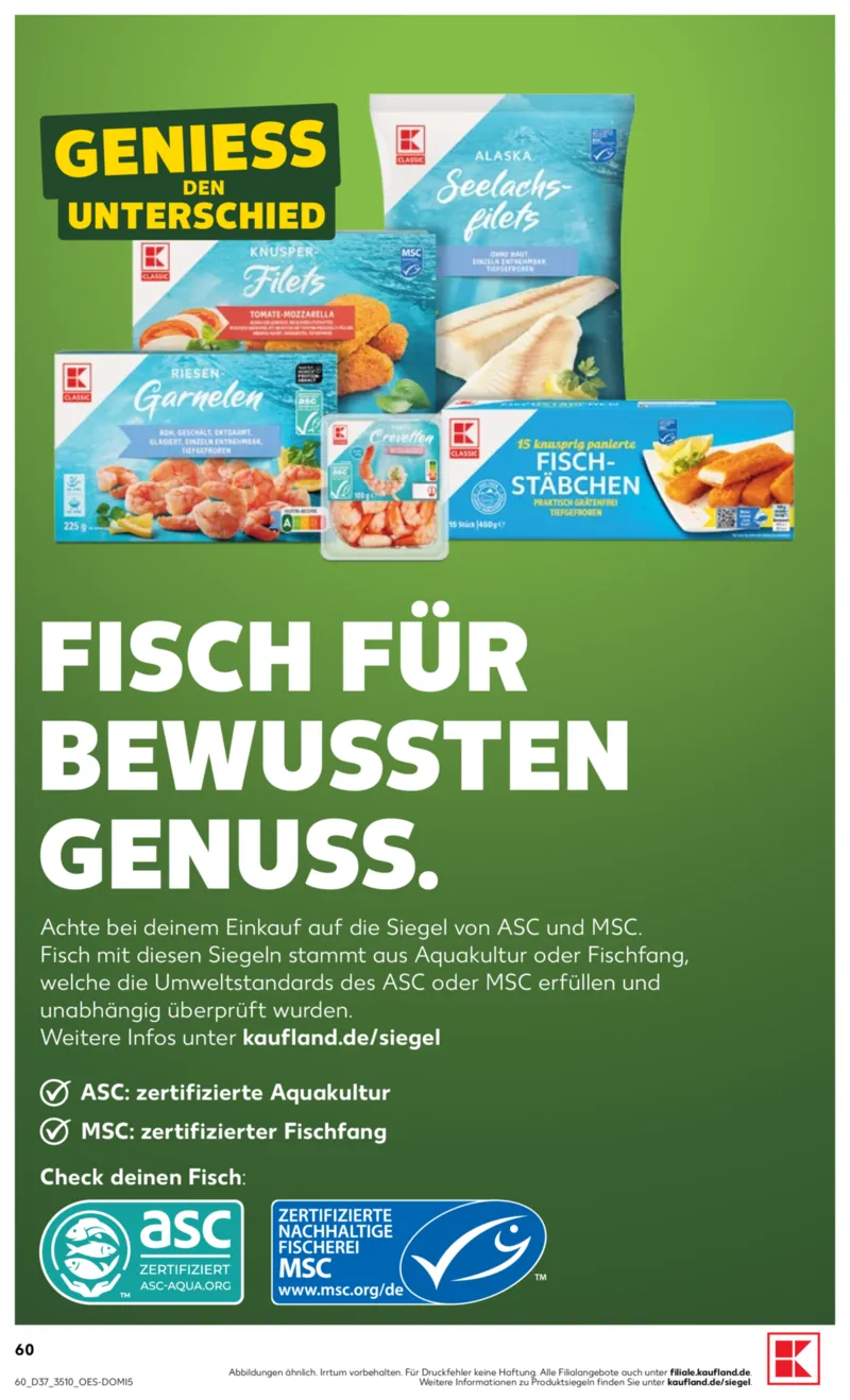 Kaufland Prospekt vom 10.09.2026, Seite 60