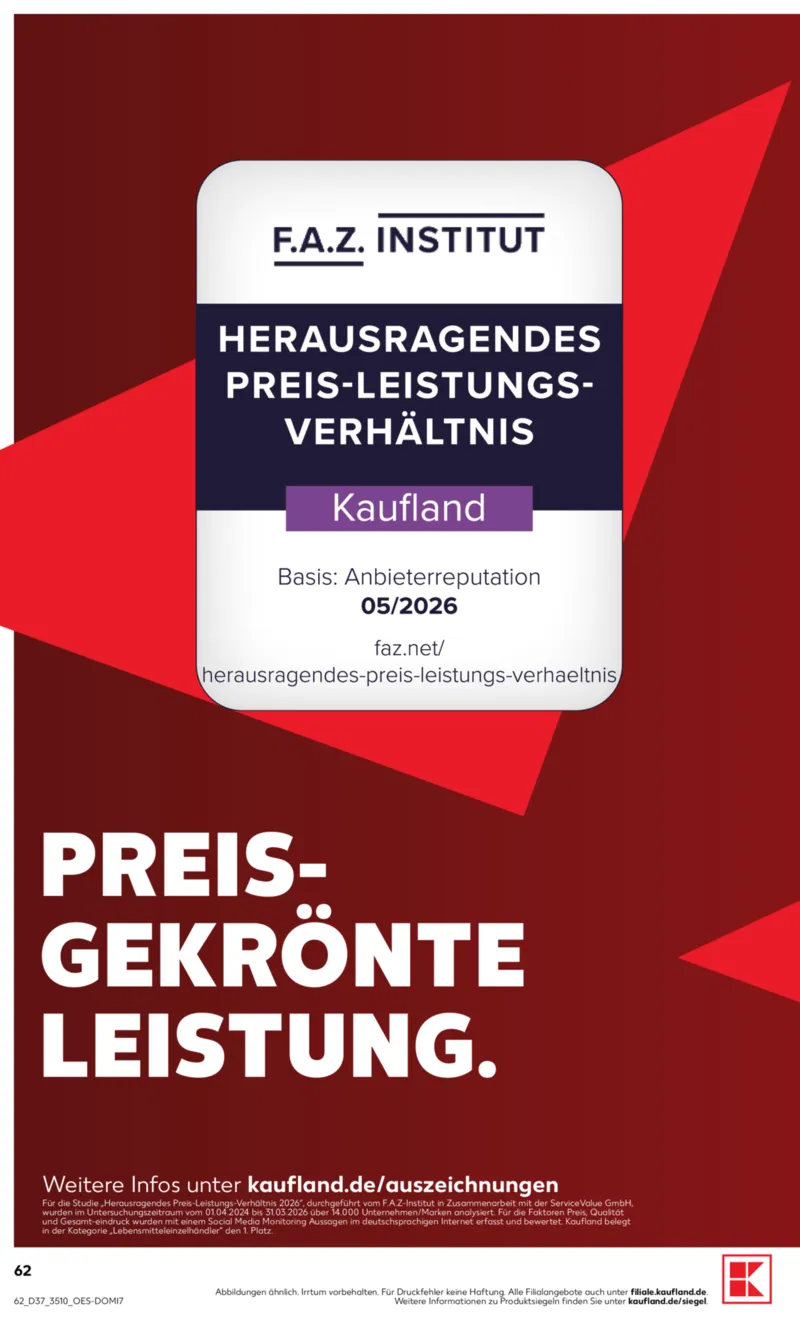 Kaufland Prospekt vom 10.09.2026, Seite 62