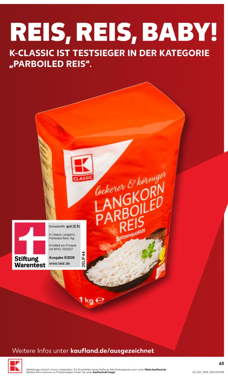 Kaufland Prospekt vom 10.09.2026, Seite 63