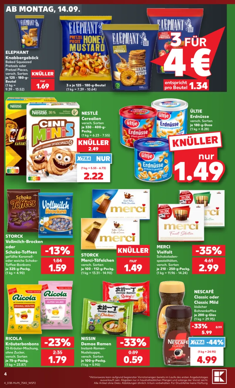 Kaufland Prospekt vom 14.09.2026, Seite 4