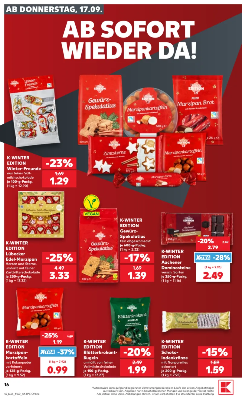 Kaufland Prospekt vom 17.09.2026, Seite 16