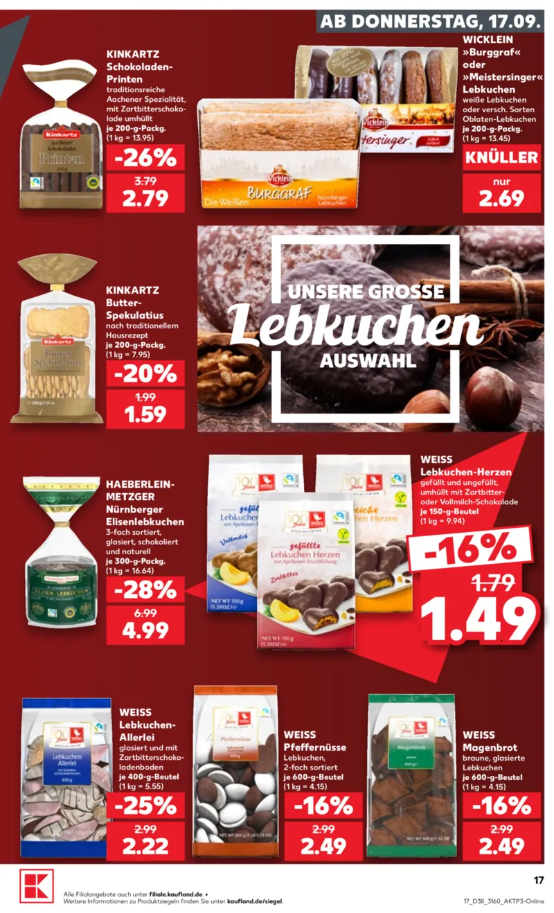 Kaufland Prospekt vom 17.09.2026, Seite 17