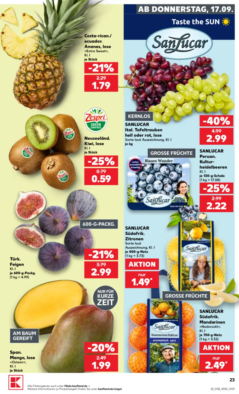 Kaufland Prospekt vom 17.09.2026, Seite 23