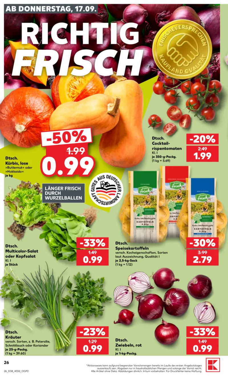 Kaufland Prospekt vom 17.09.2026, Seite 26