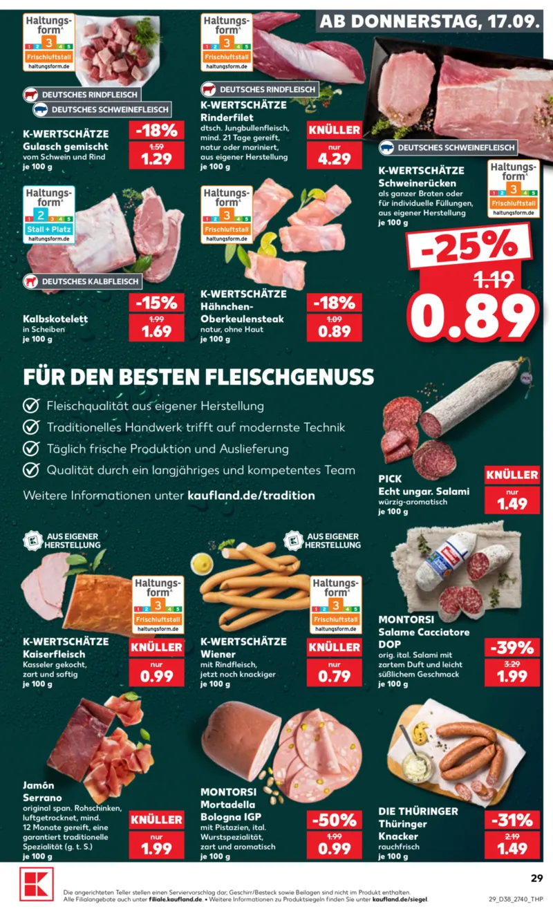 Kaufland Prospekt vom 17.09.2026, Seite 29