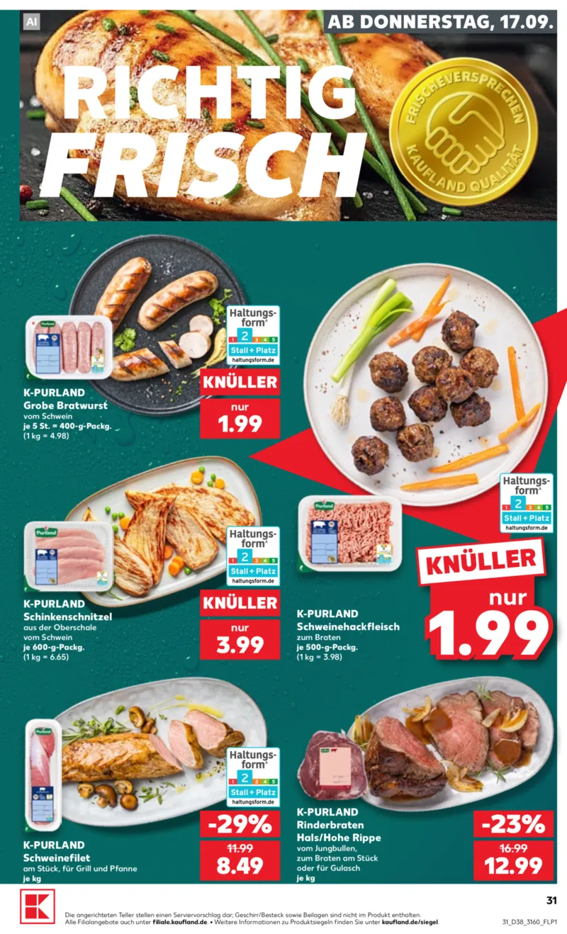 Kaufland Prospekt vom 17.09.2026, Seite 31