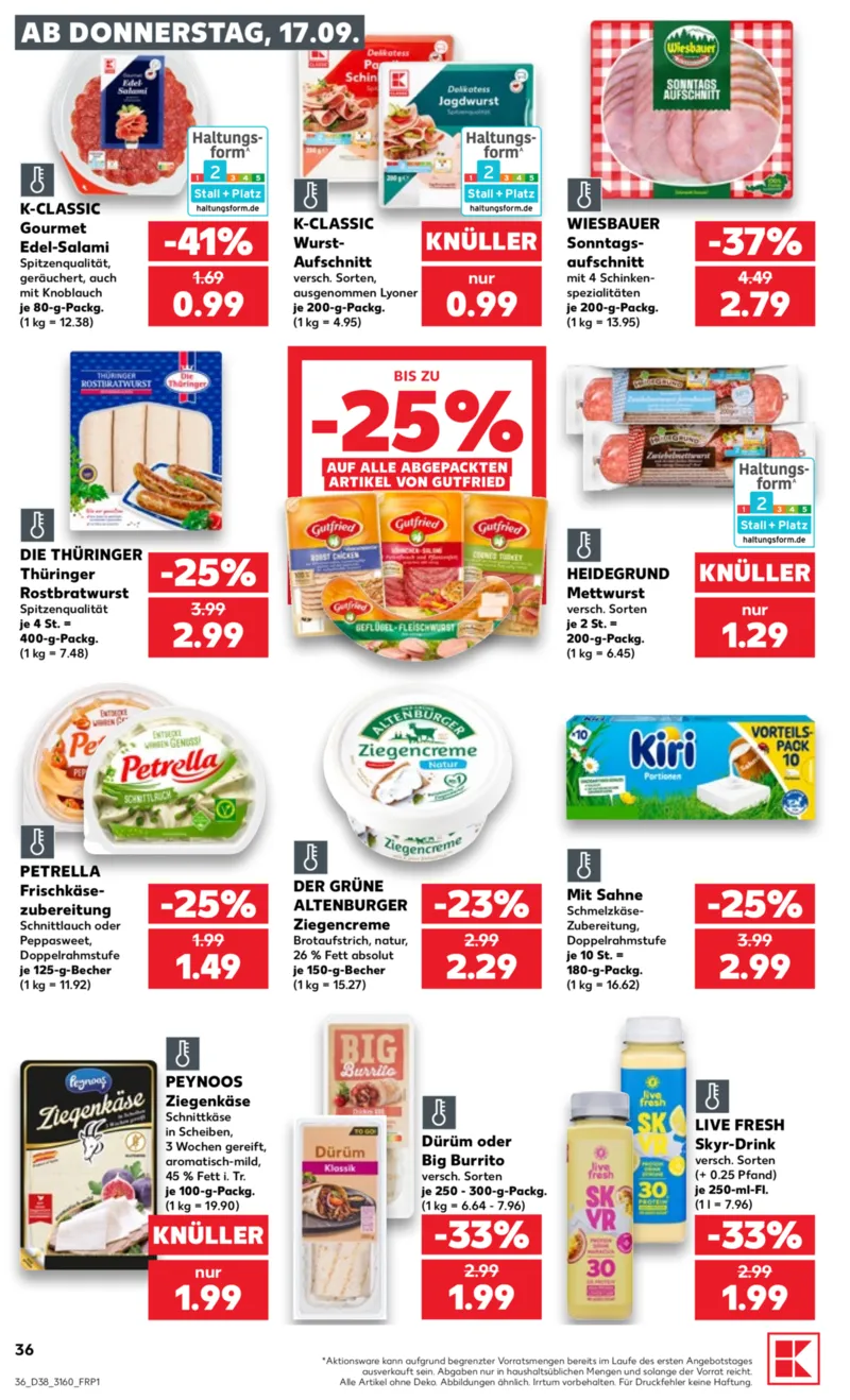 Kaufland Prospekt vom 17.09.2026, Seite 36