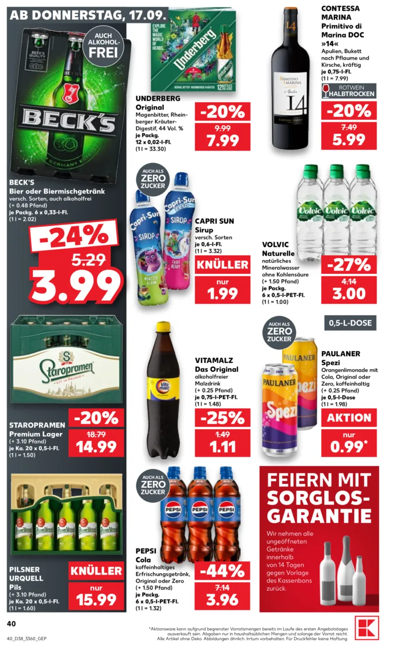 Kaufland Prospekt vom 17.09.2026, Seite 40