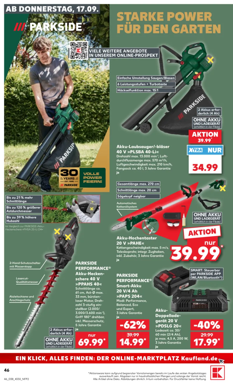 Kaufland Prospekt vom 17.09.2026, Seite 46