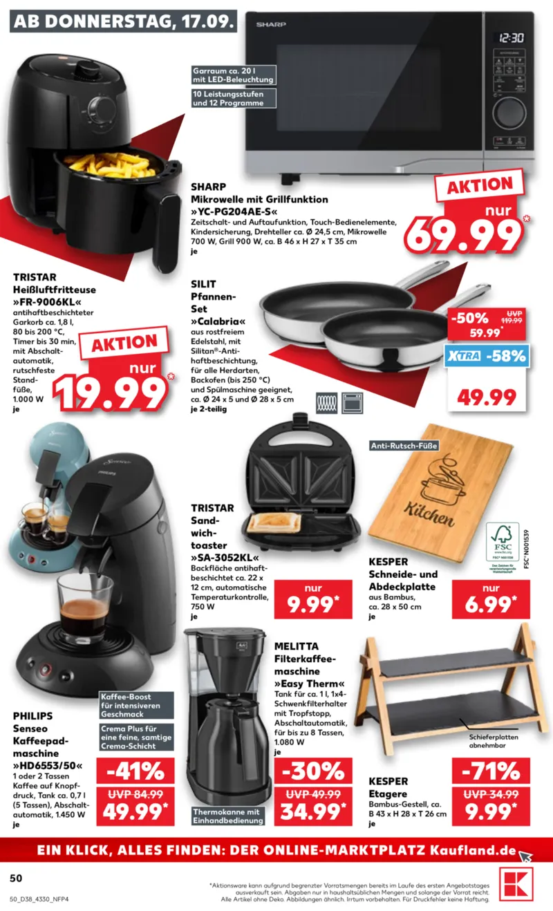 Kaufland Prospekt vom 17.09.2026, Seite 50