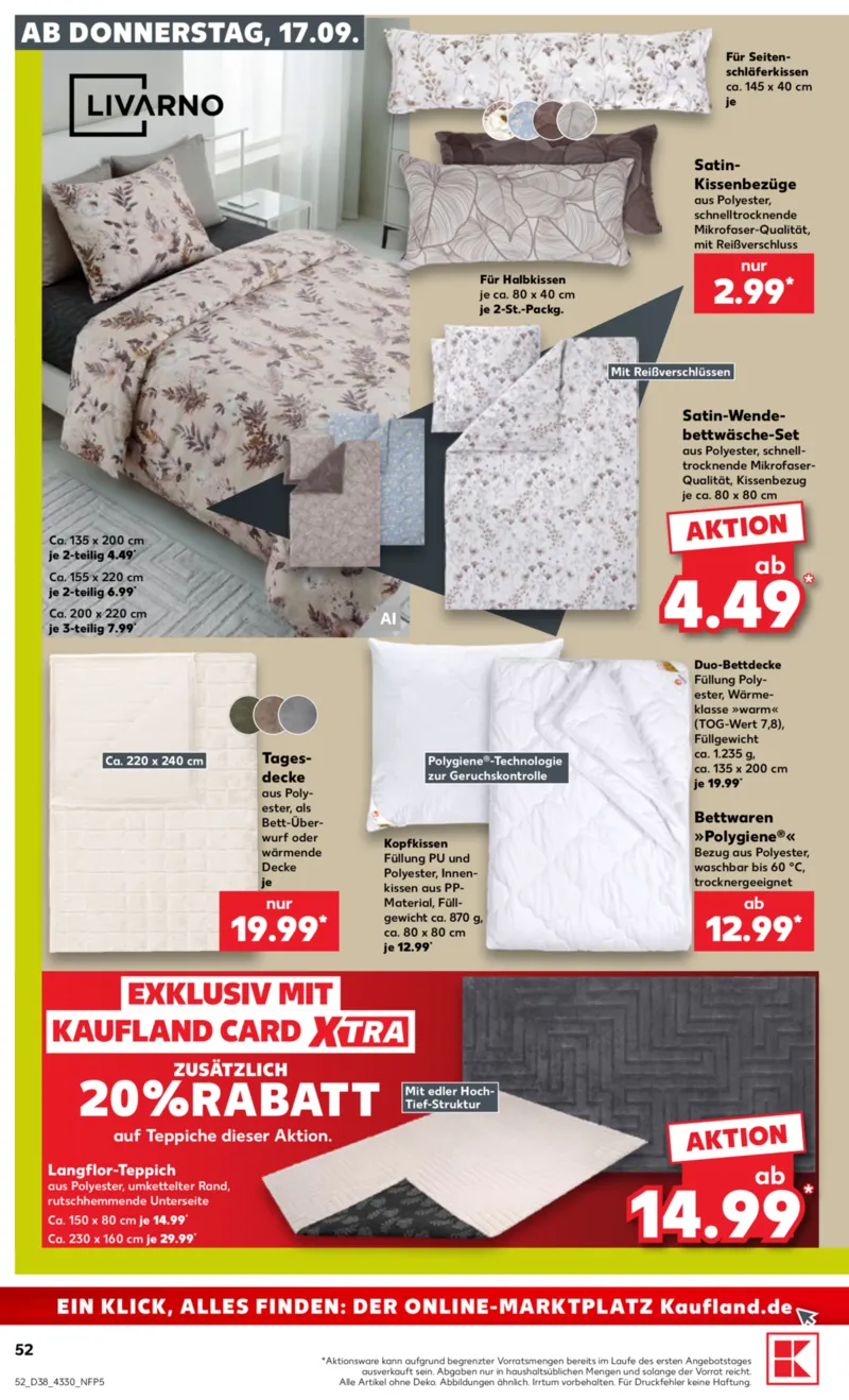 Kaufland Prospekt vom 17.09.2026, Seite 52