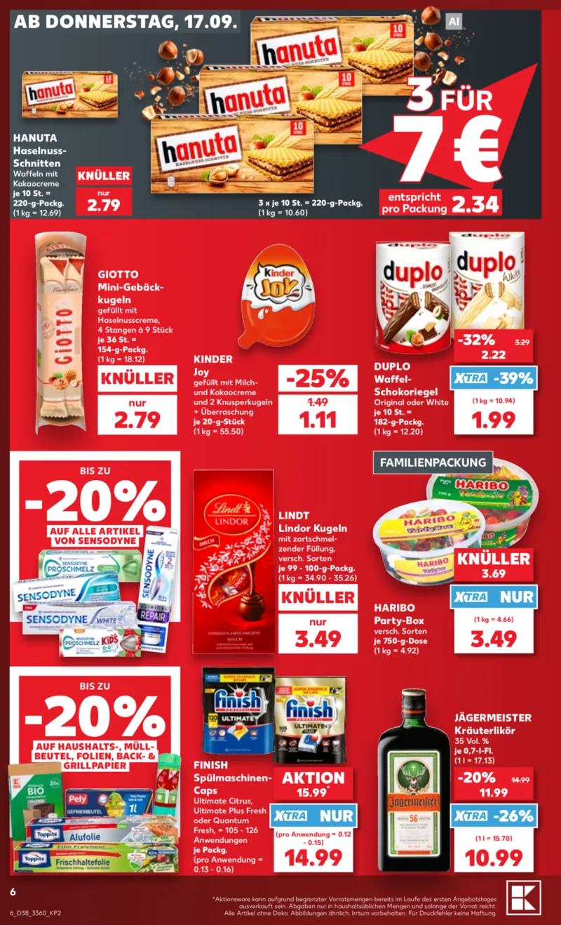Kaufland Prospekt vom 17.09.2026, Seite 6