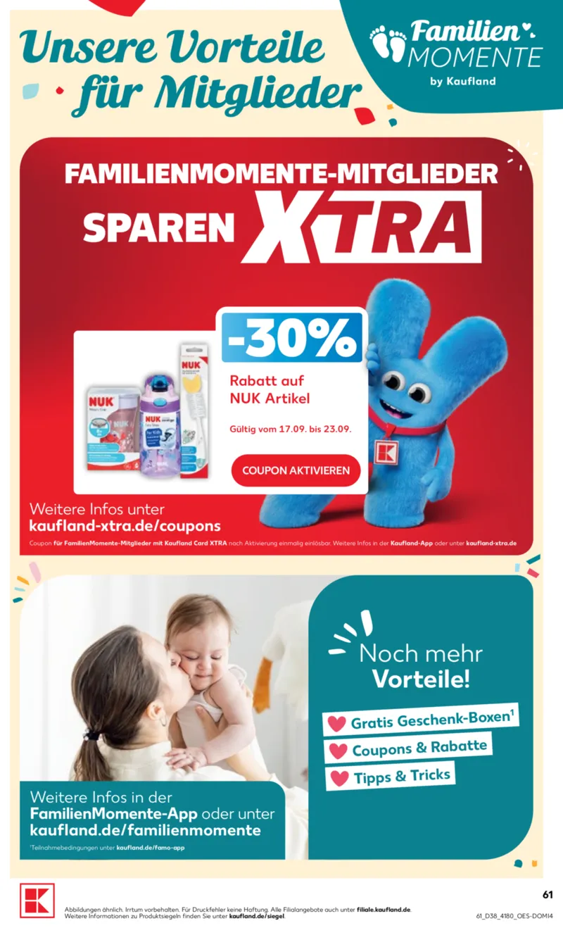 Kaufland Prospekt vom 17.09.2026, Seite 61