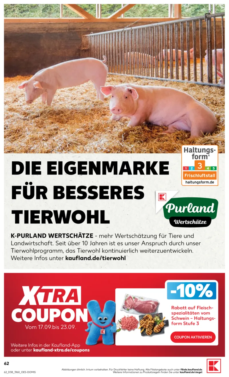 Kaufland Prospekt vom 17.09.2026, Seite 62