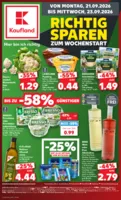 Kaufland Prospekt vom 21.09.2026