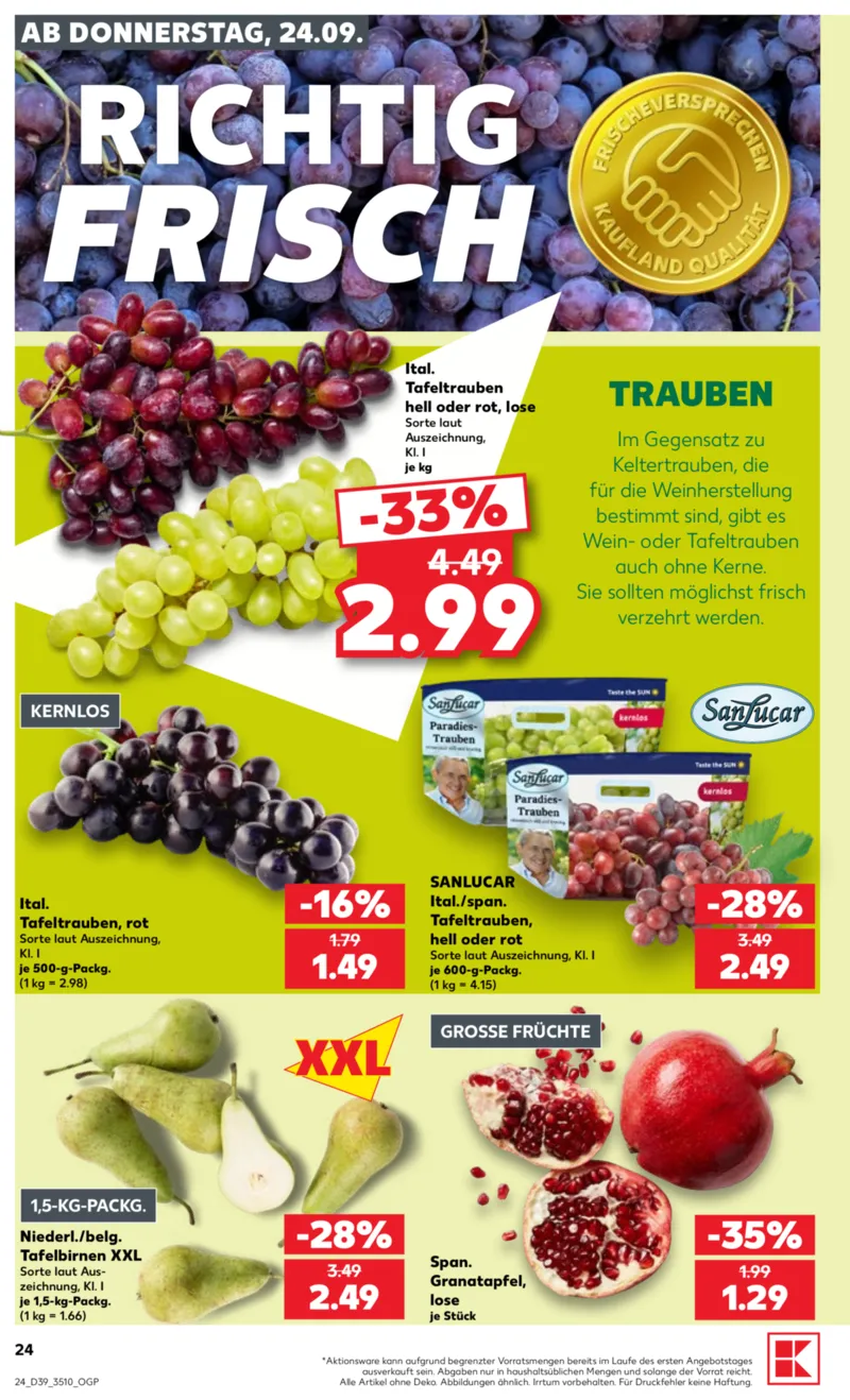 Kaufland Prospekt vom 24.09.2026, Seite 24