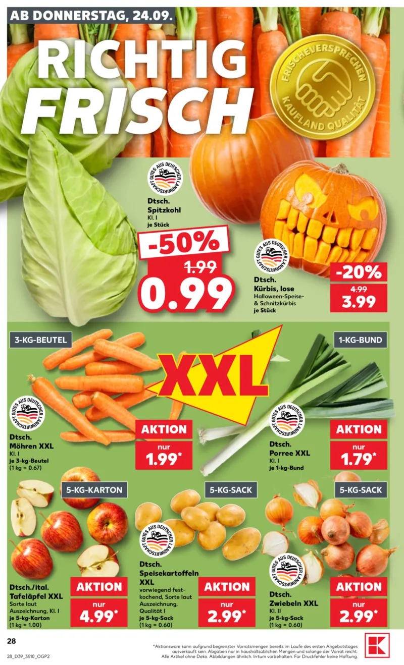Kaufland Prospekt vom 24.09.2026, Seite 28