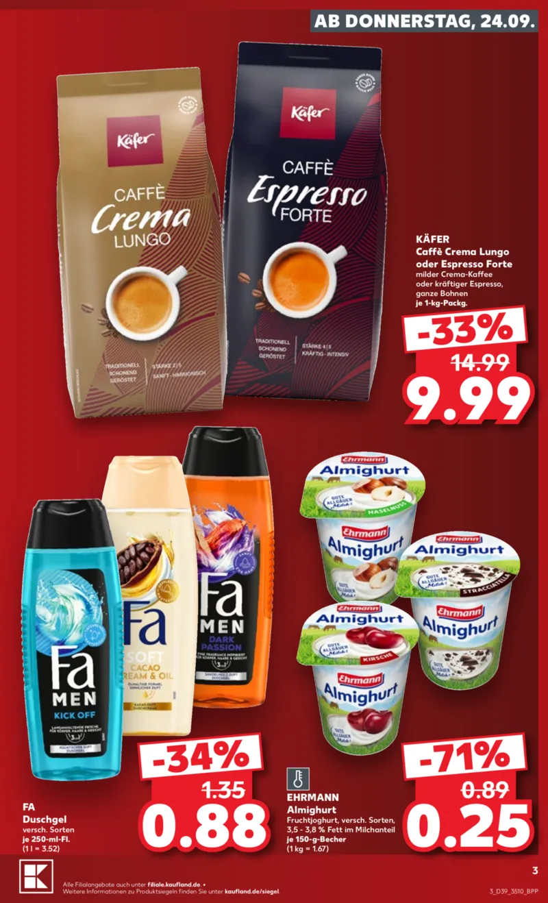 Kaufland Prospekt vom 24.09.2026, Seite 3