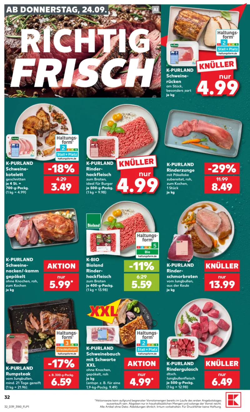 Kaufland Prospekt vom 24.09.2026, Seite 32