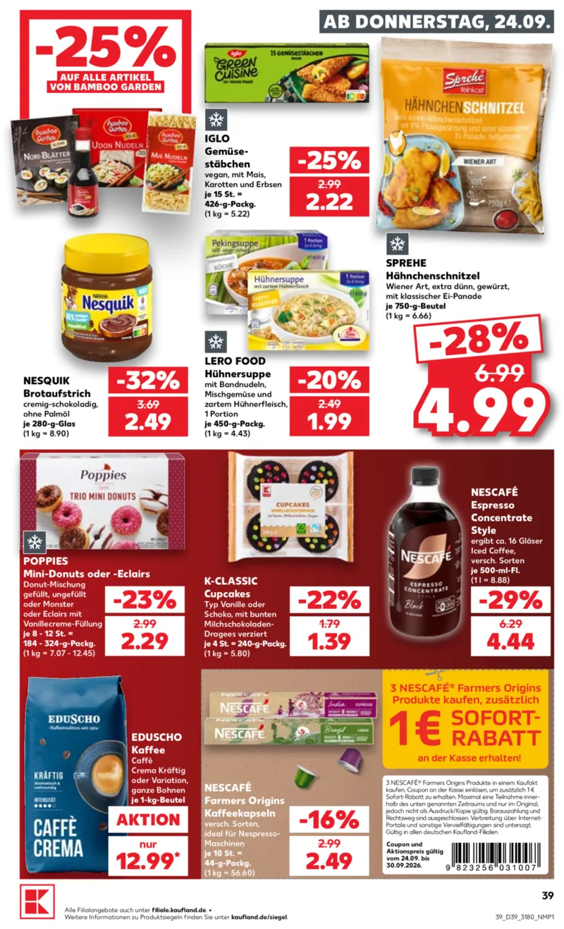 Kaufland Prospekt vom 24.09.2026, Seite 39