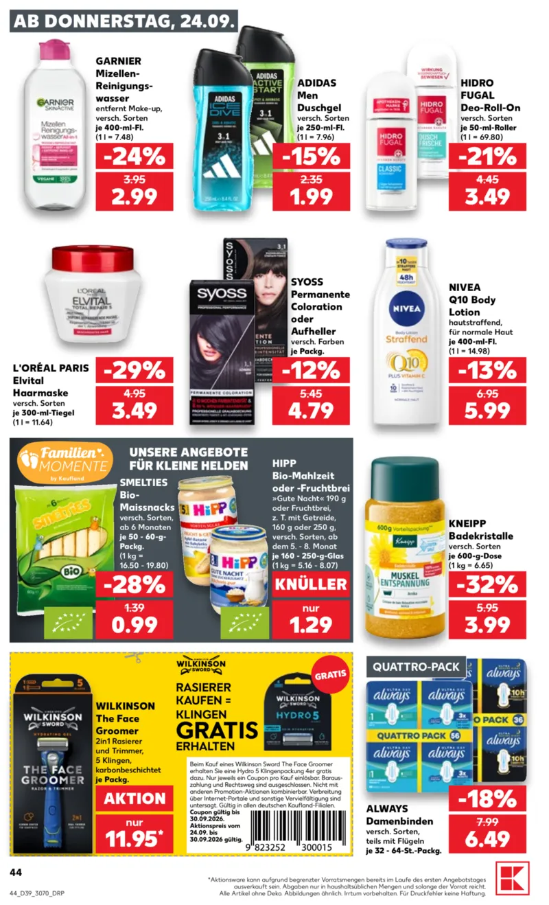 Kaufland Prospekt vom 24.09.2026, Seite 44